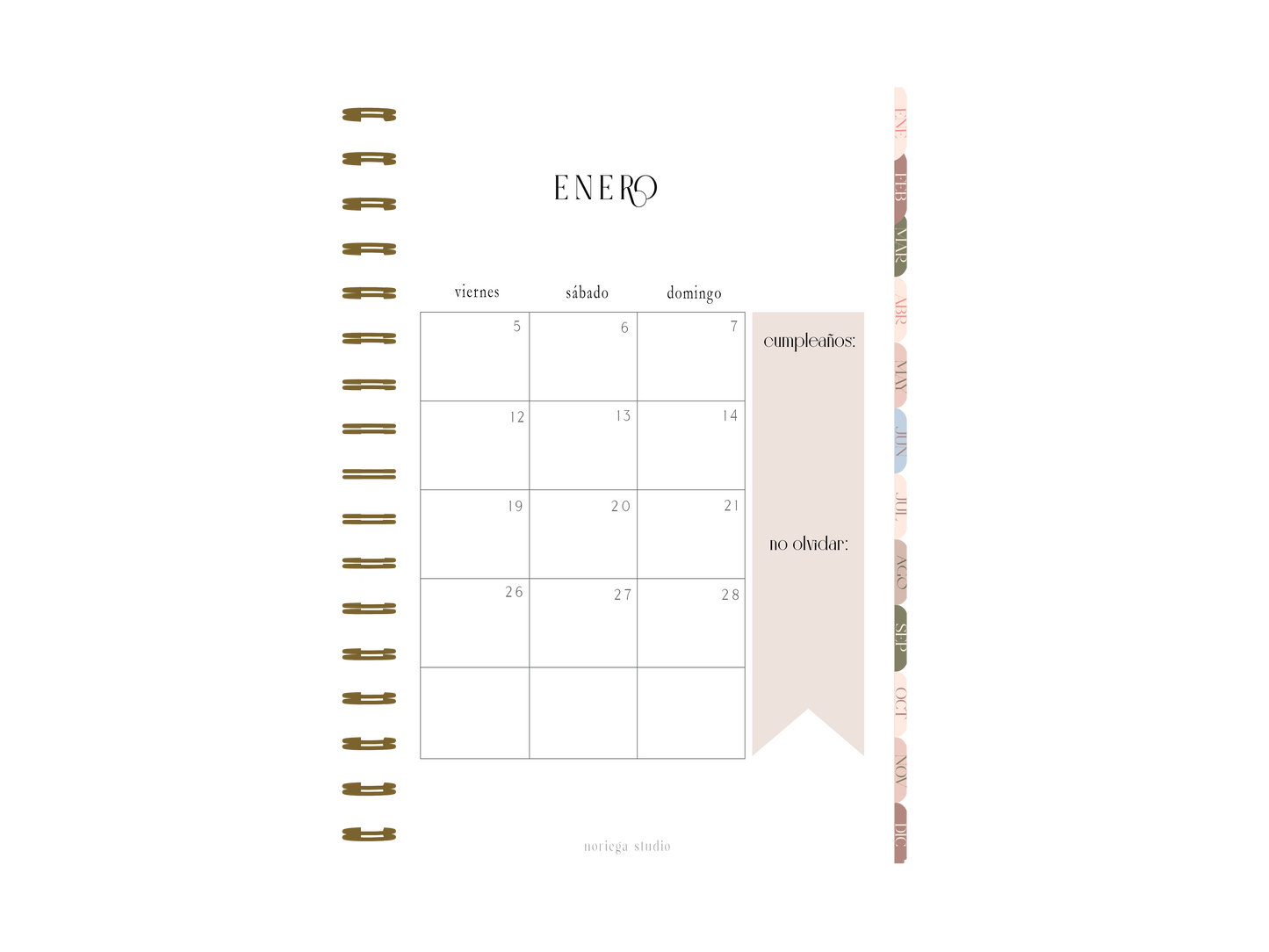 Agenda Anual 2026 - Edición: ''Consciente''