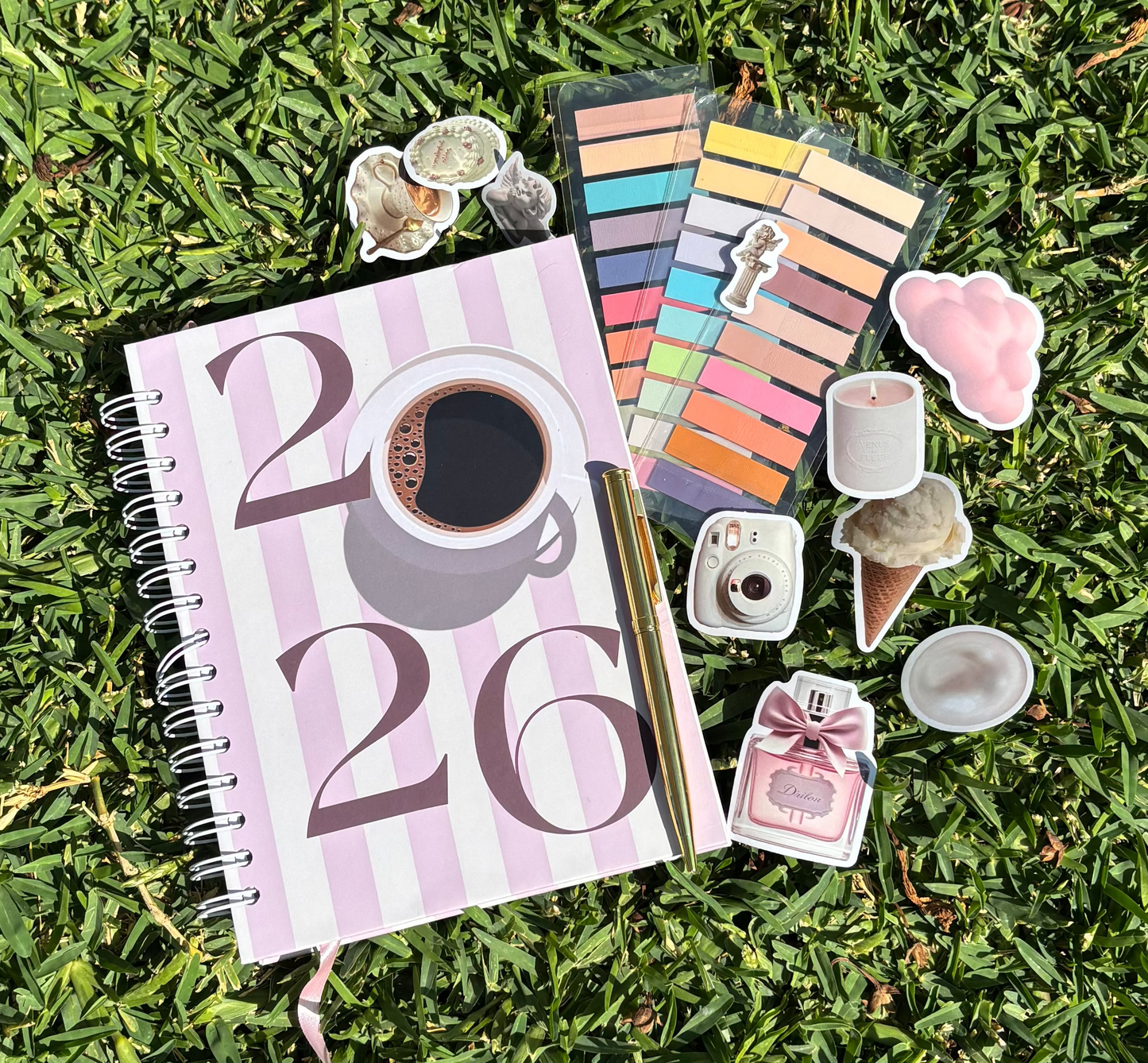 Notas adhesivas tipo separadores