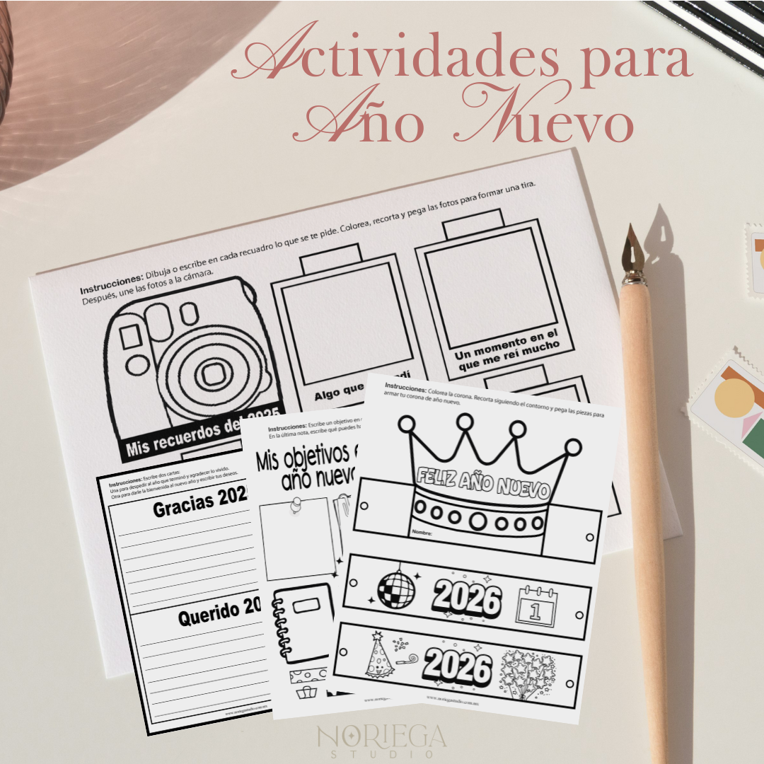 Actividades para celebrar el Año Nuevo 2026 ✨