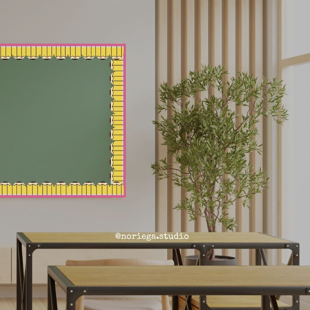 Borde para pizarrón ''Lápiz''