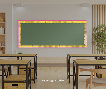 Borde para pizarrón ''Lápiz''